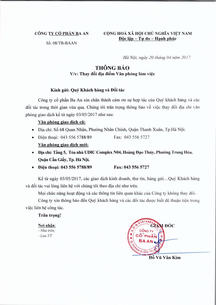TB thay doi dia chi VP (ky lai) (1)
